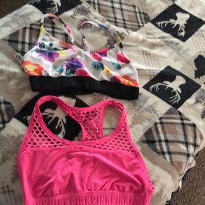 2 pink Victoria’s Secret bras!